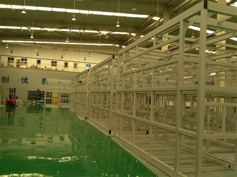 工業小黄片轻量版框架倉庫隔斷